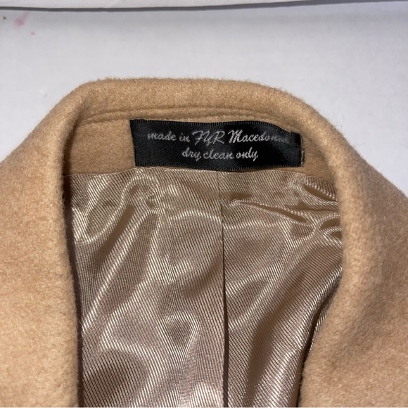 CHERESKIN Men's Tan Light Brown Camel Hair Blend Sports Coat - Picture 8 of 11